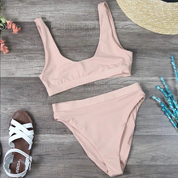 NWT DIPPIN DAISY’S HIGH WAIST BIKINI SET - Picture 2 of 3